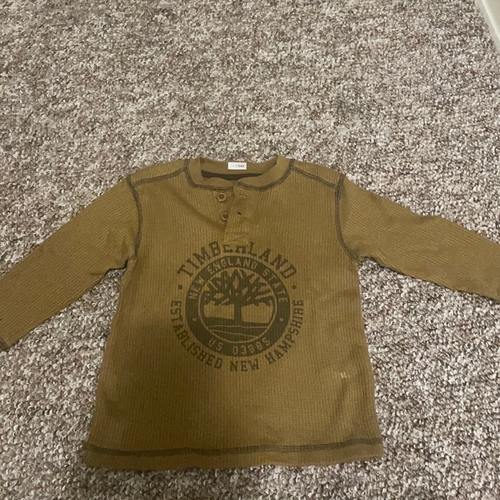 Timberland boys long sleeve shirt